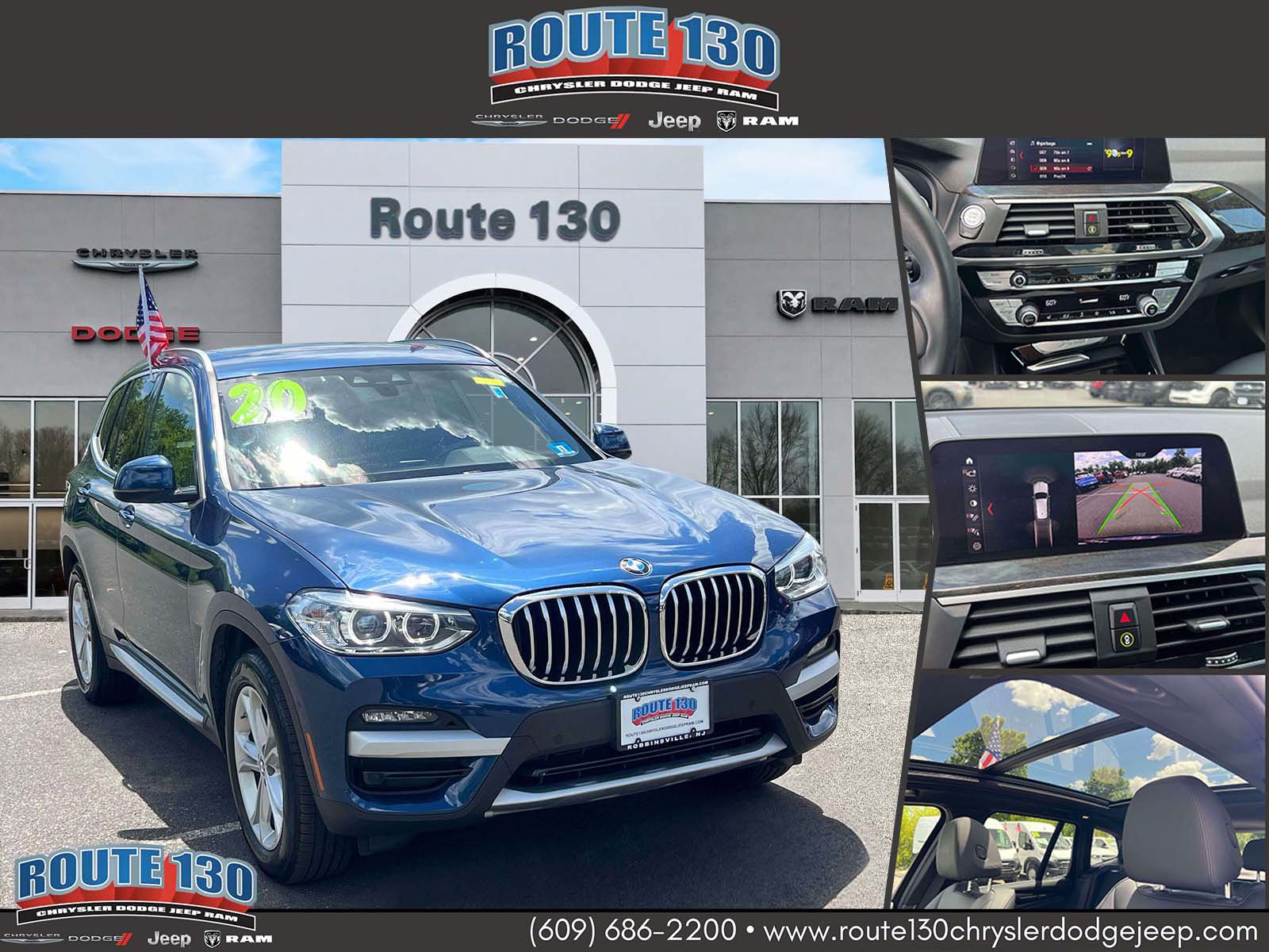 Used 2020 BMW X3 xDrive30i w/ Convenience Package AWD/4WD image 1