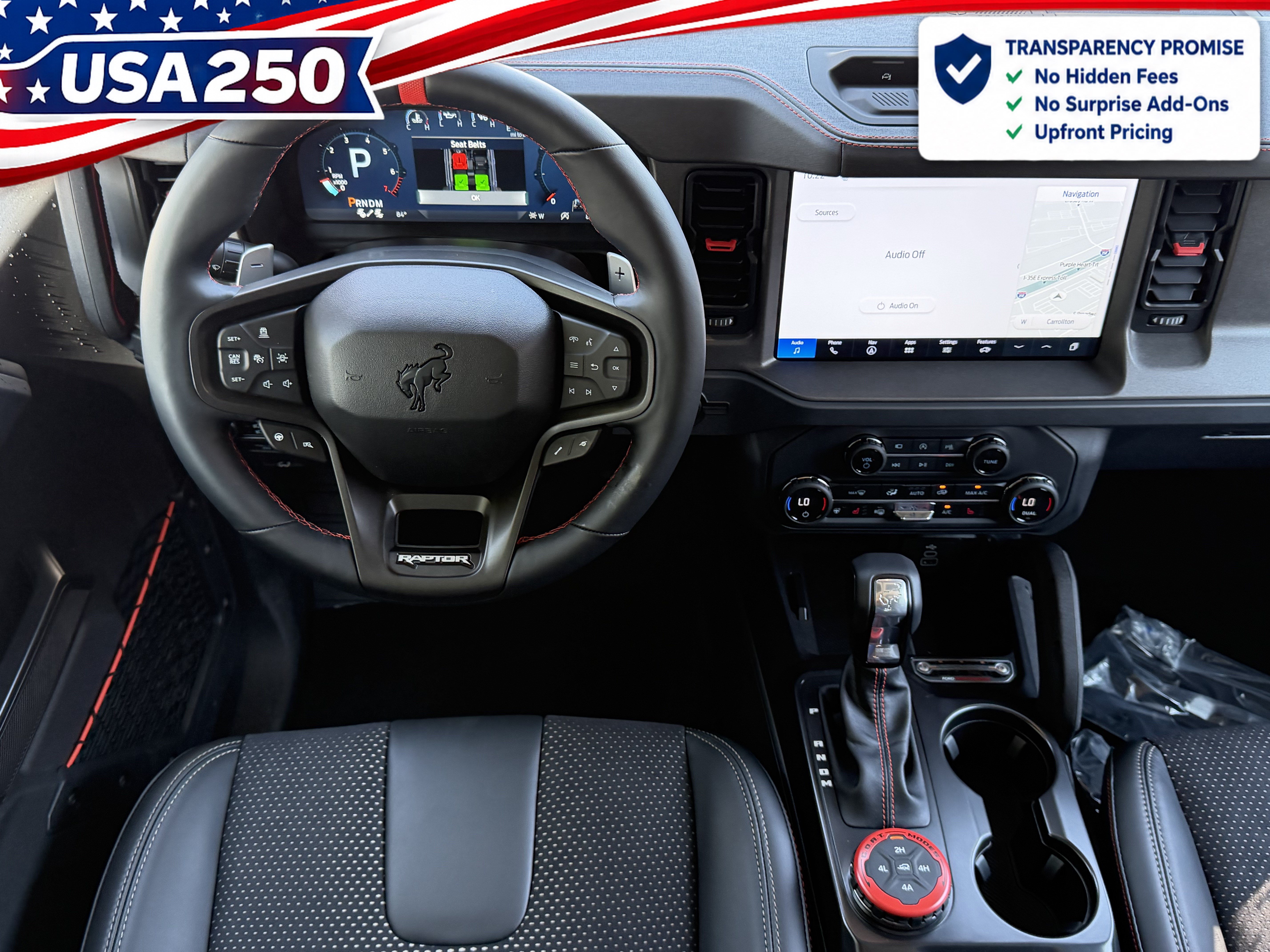 New 2026 Ford Bronco Raptor AWD/4WD image 12