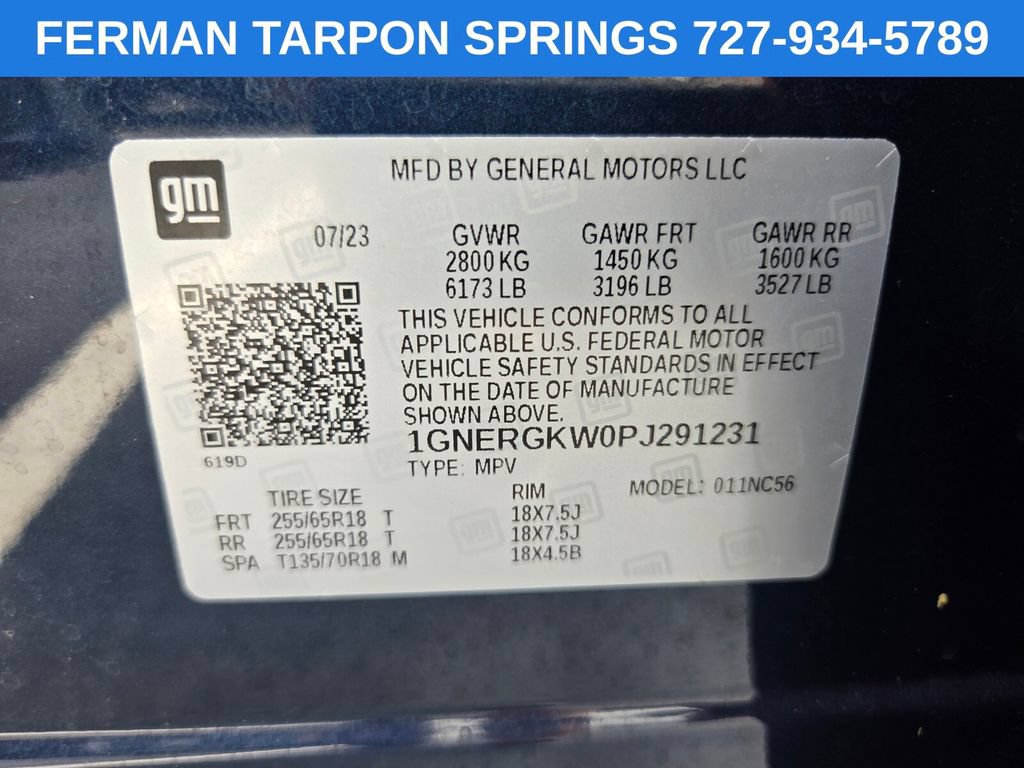 Certified 2023 Chevrolet Traverse LT FWD image 24