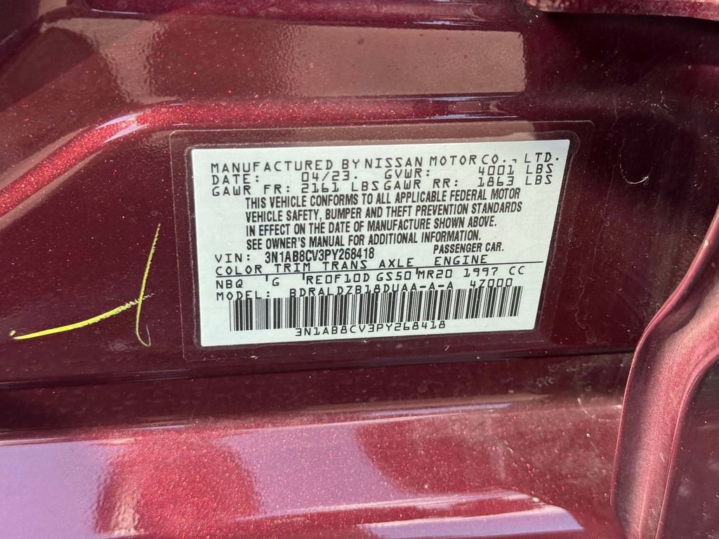 Used 2023 Nissan Sentra SV w/ All-Weather Package FWD image 17