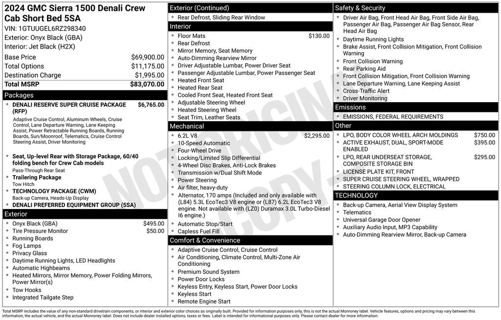 Used 2024 GMC Sierra 1500 Denali image 2