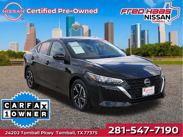 Certified 2024 Nissan Sentra SV w/ All-Weather Package FWD image 1