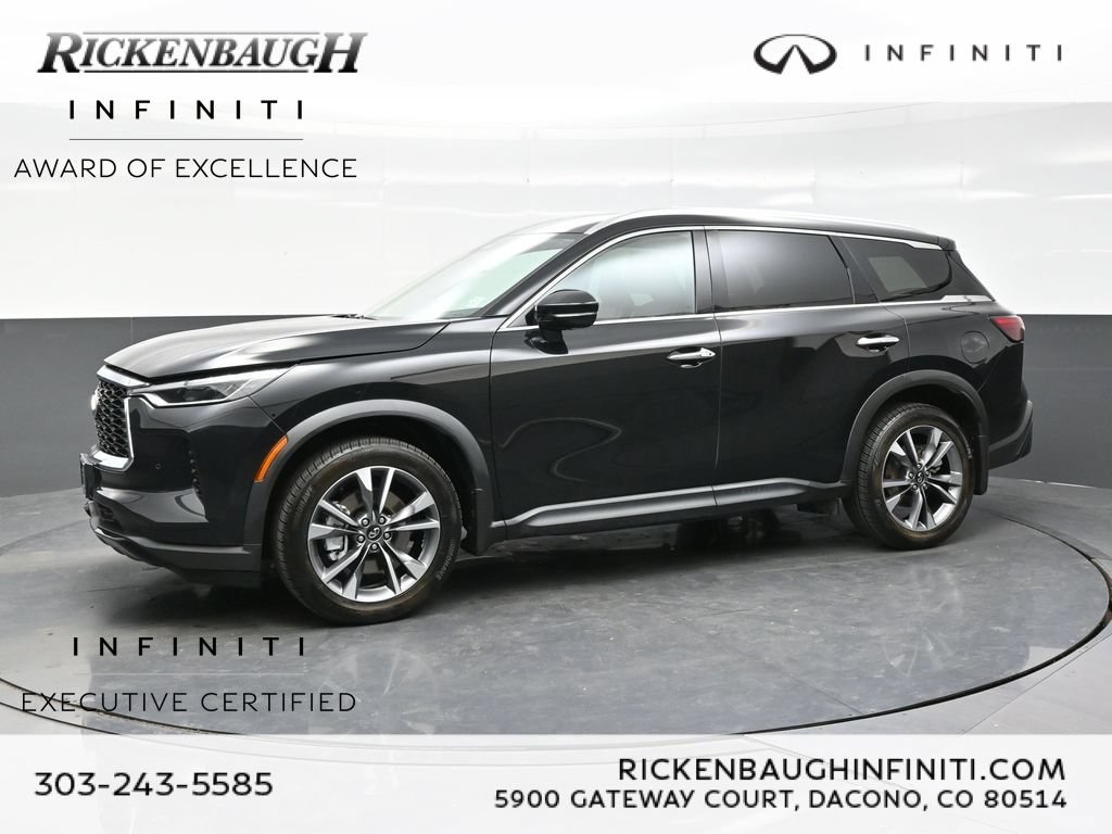 Certified 2023 INFINITI QX60 Luxe w/ Cargo Package AWD/4WD image 3