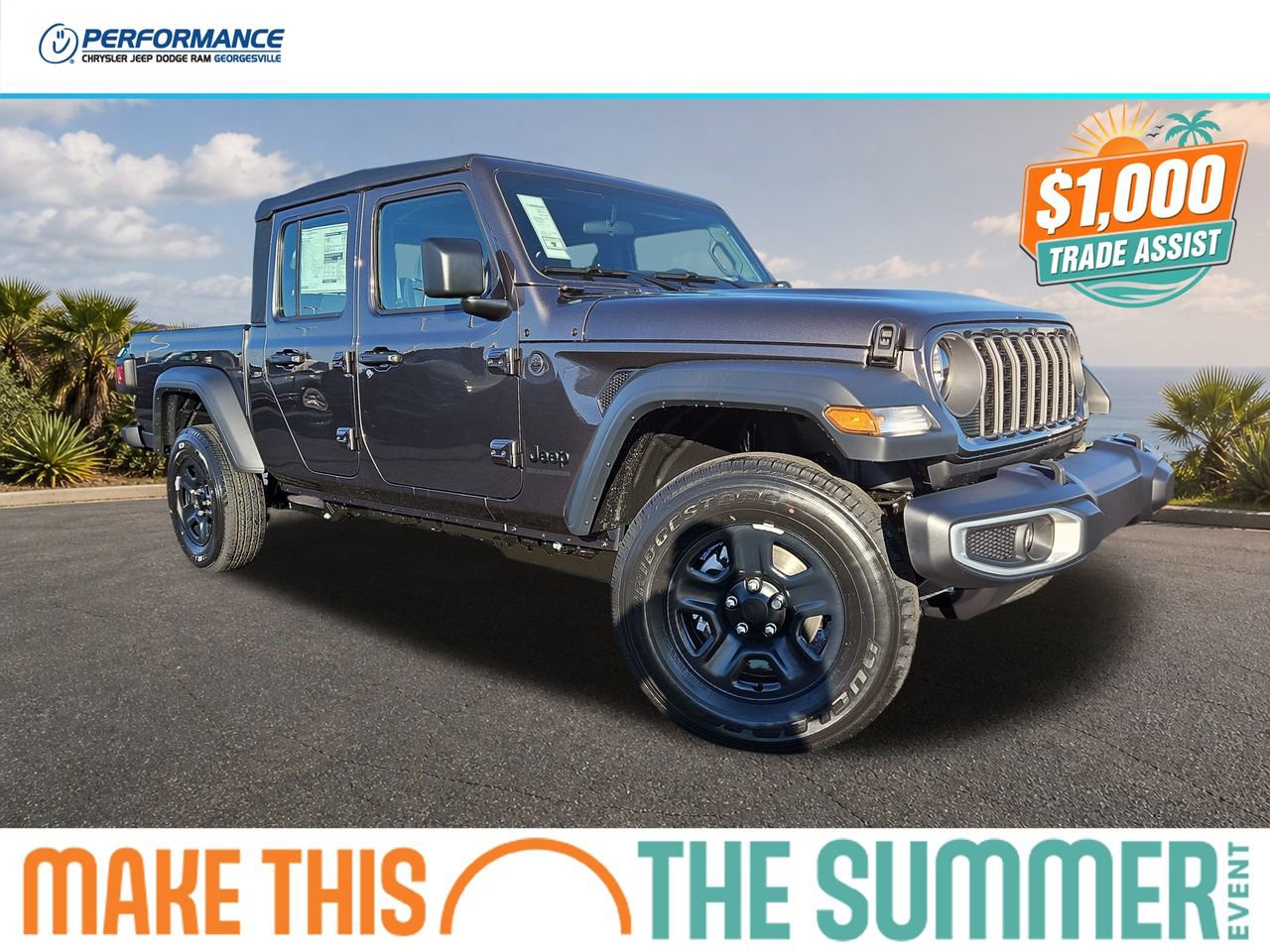New 2026 Jeep Gladiator Sport