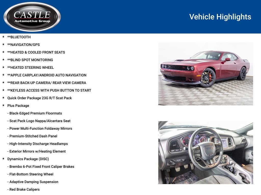 Used 2023 Dodge Challenger R/T Scat Pack w/ Plus Package image 3