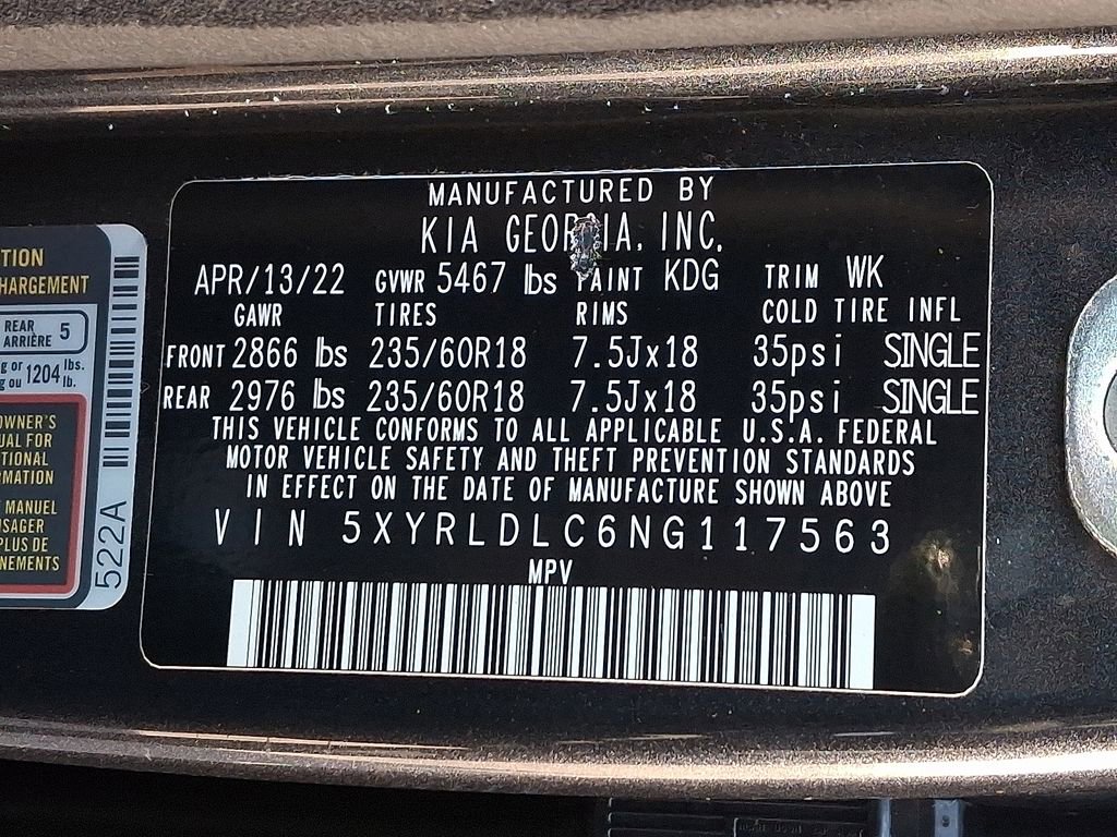 Used 2022 Kia Sorento S image 29