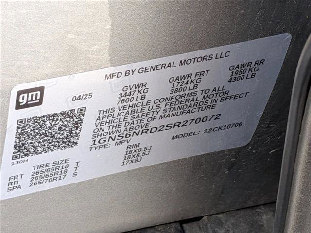 Used 2025 Chevrolet Tahoe LT AWD/4WD image 19