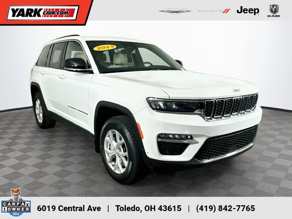 Used 2023 Jeep Grand Cherokee Limited w/ Luxury Tech Group II AWD/4WD 360° Tour