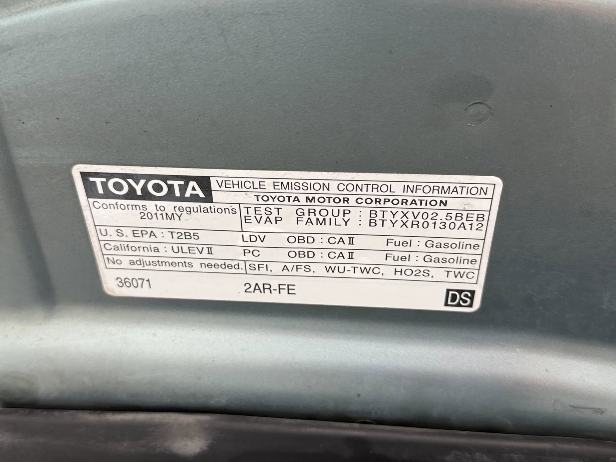 Used 2011 Toyota Camry LE w/ LE Extra-Value Pkg image 26