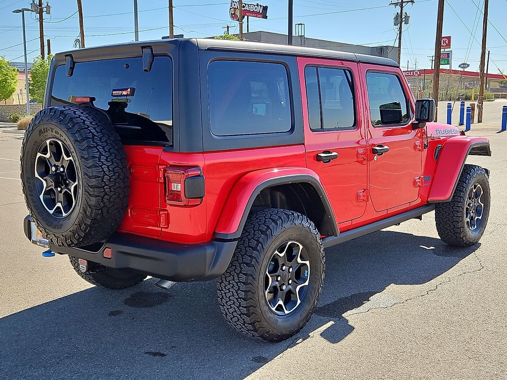 Used 2023 Jeep Wrangler Unlimited Rubicon 4xe w/ Steel Bumper Group image 4
