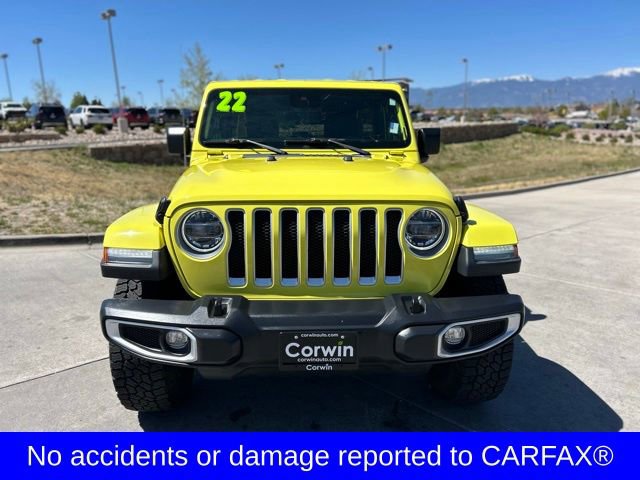 Used 2022 Jeep Wrangler Unlimited Sahara w/ LED Lighting Group AWD/4WD video 2