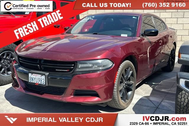 Certified 2017 Dodge Charger SE w/ Blacktop Package RWD image 1