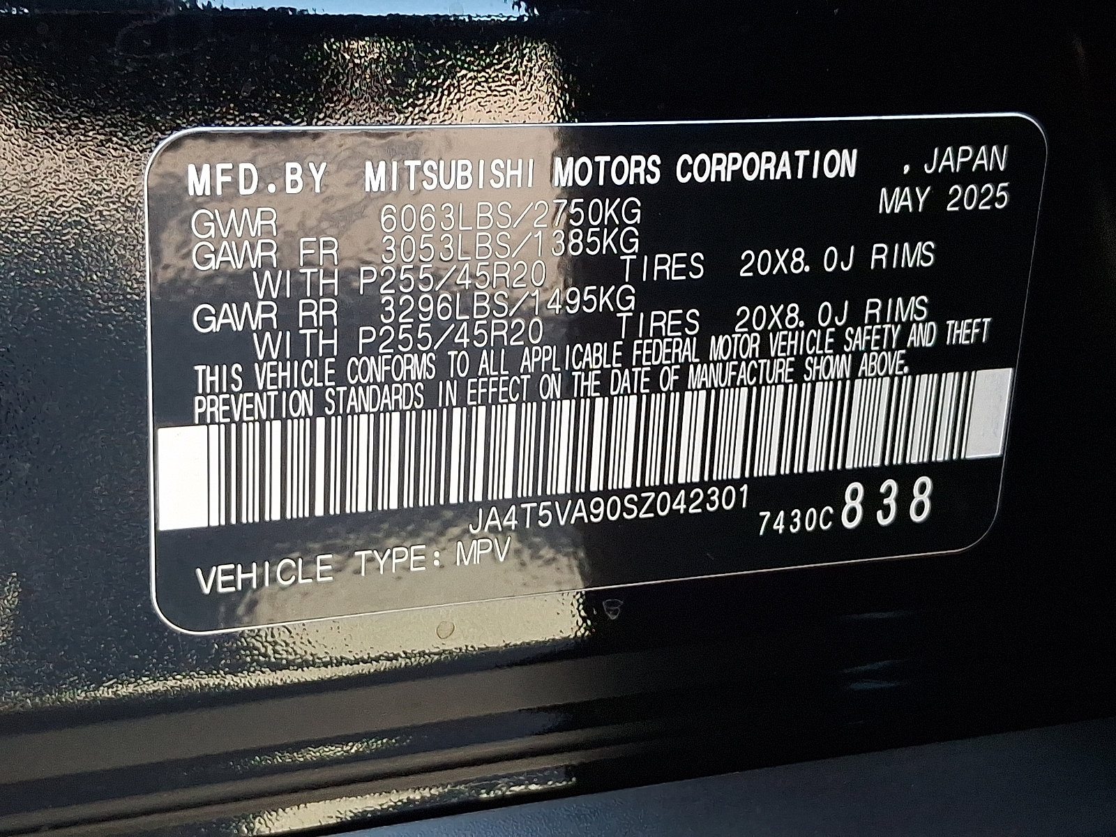 New 2025 Mitsubishi Outlander SE image 21