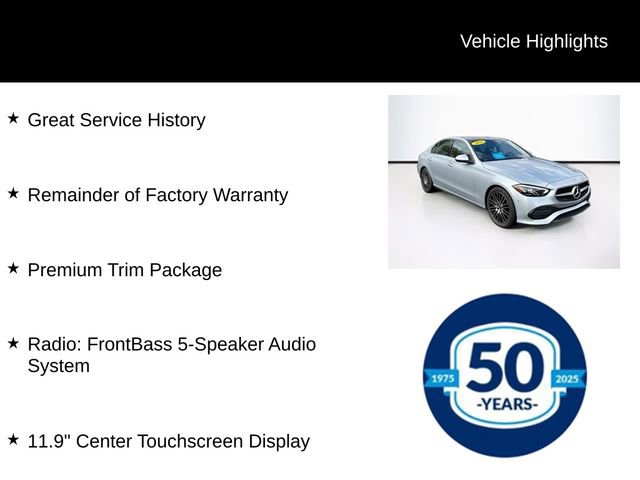 Used 2022 Mercedes-Benz C 300 4MATIC Sedan image 7