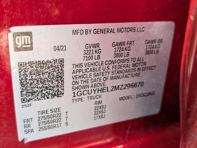Used 2021 Chevrolet Silverado 1500 High Country AWD/4WD image 22