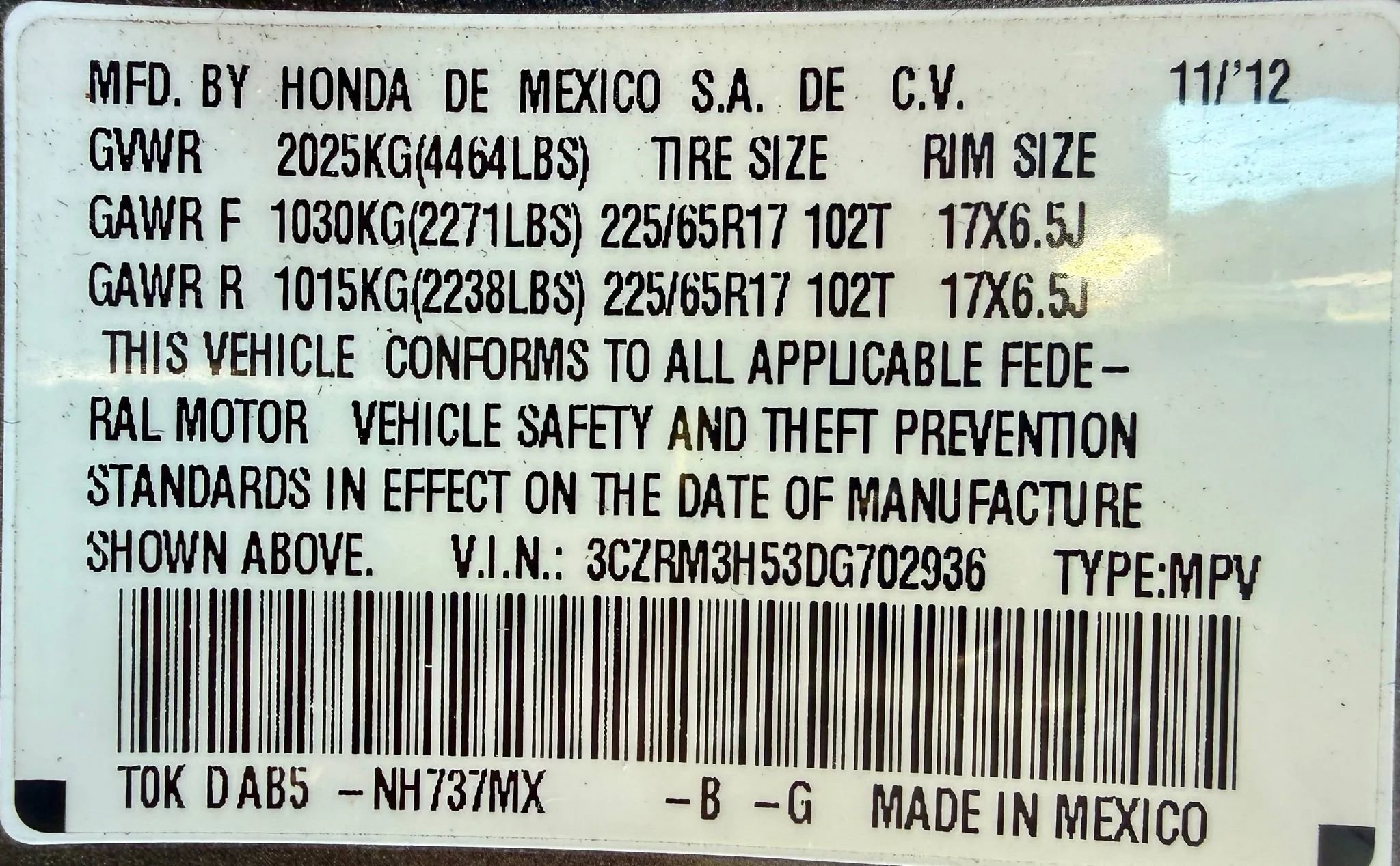 Used 2013 Honda CR-V EX image 26
