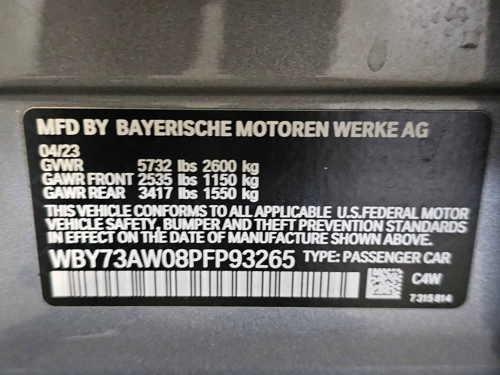 Used 2023 BMW i4 eDrive40 image 43