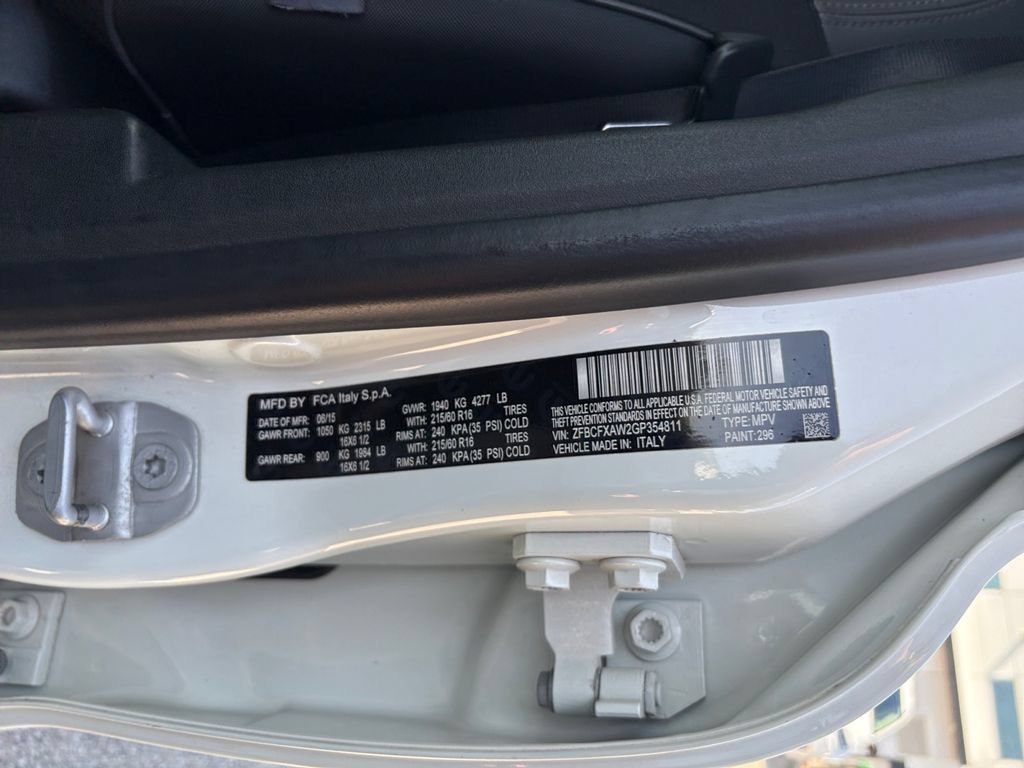 Used 2016 FIAT 500X Pop FWD image 36