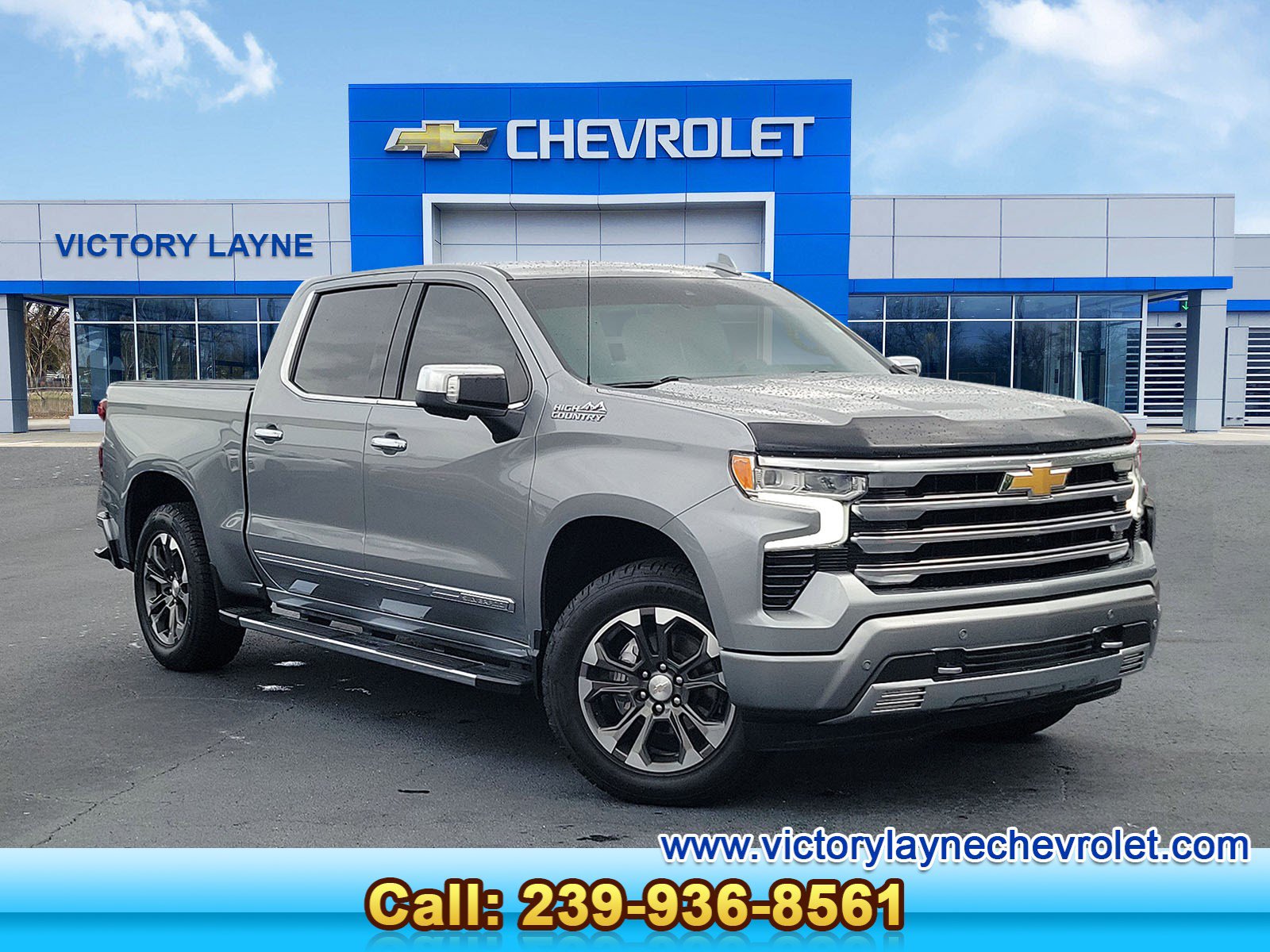 Used 2024 Chevrolet Silverado 1500 High Country w/ Technology Package AWD/4WD image 1