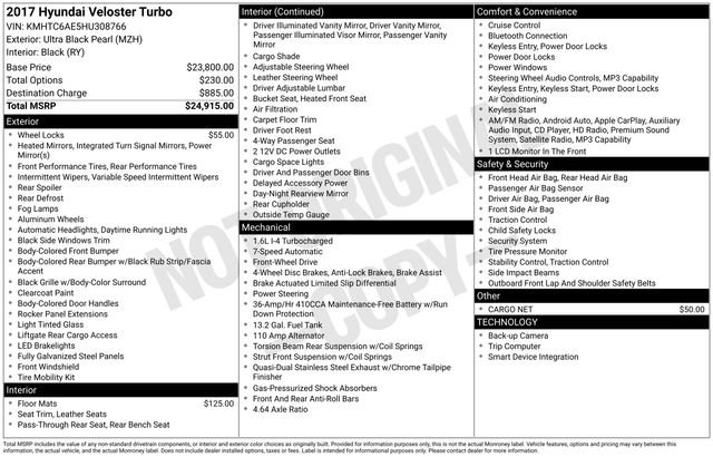 Used 2017 Hyundai Veloster Turbo image 2