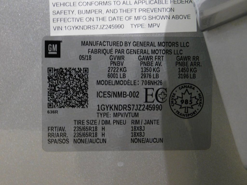 Used 2018 Cadillac XT5 Luxury image 99