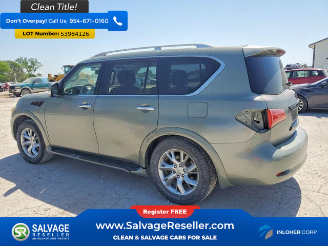 Used 2012 INFINITI QX56 4WD w/ Theater Pkg image 3