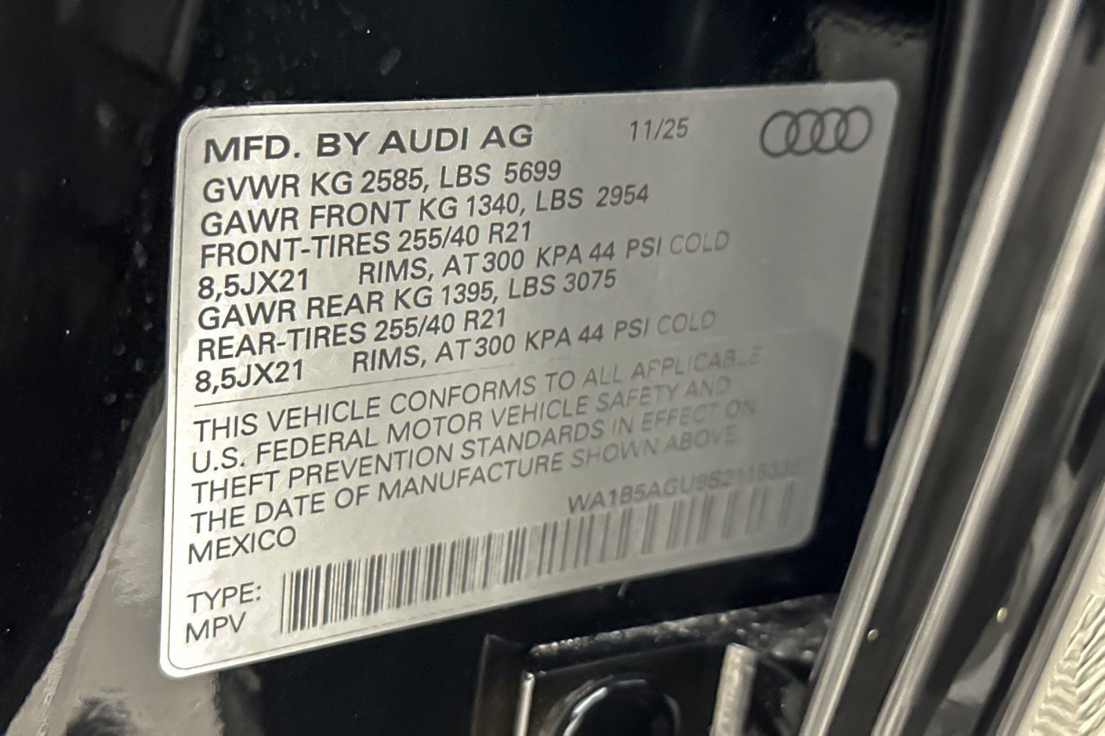 New 2025 Audi SQ5 Premium Plus image 24