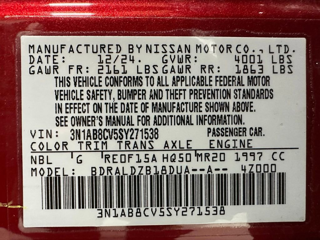 Used 2025 Nissan Sentra SV image 11