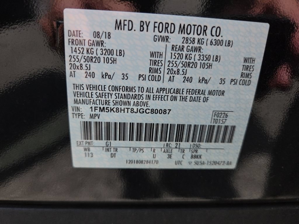 Used 2018 Ford Explorer Platinum AWD/4WD image 16