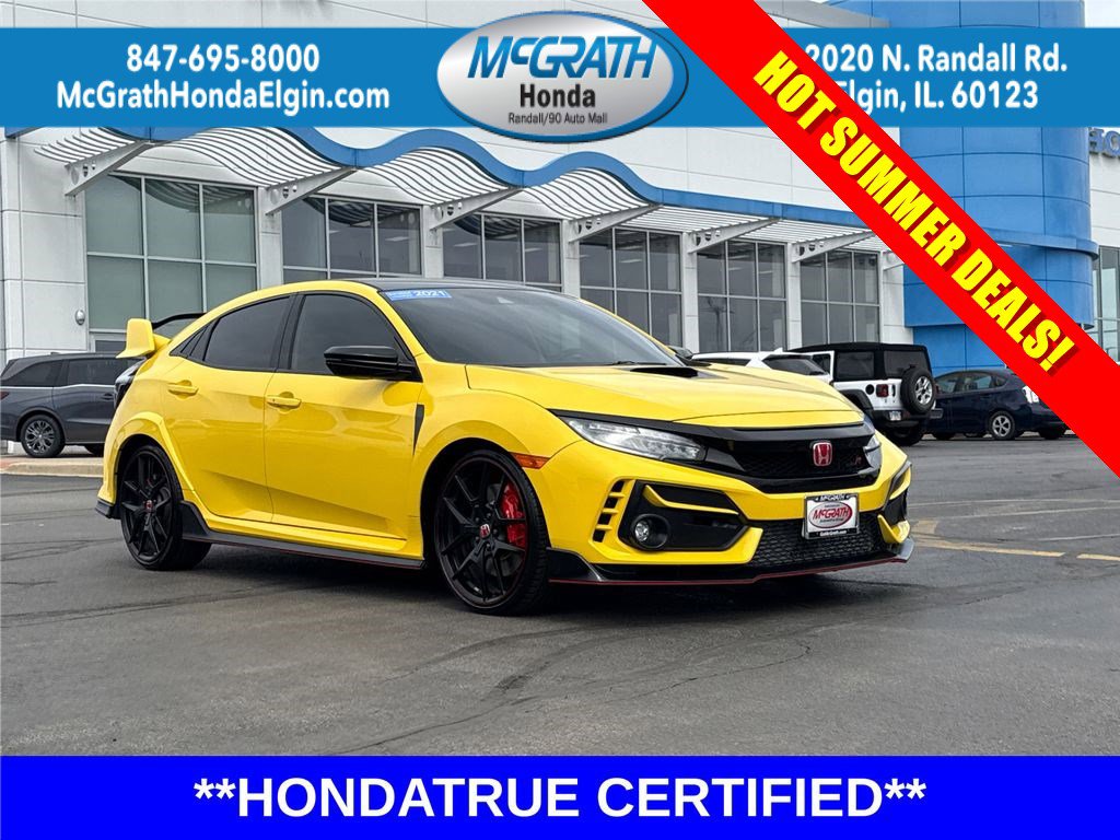 Certified 2021 Honda Civic Type R Limited