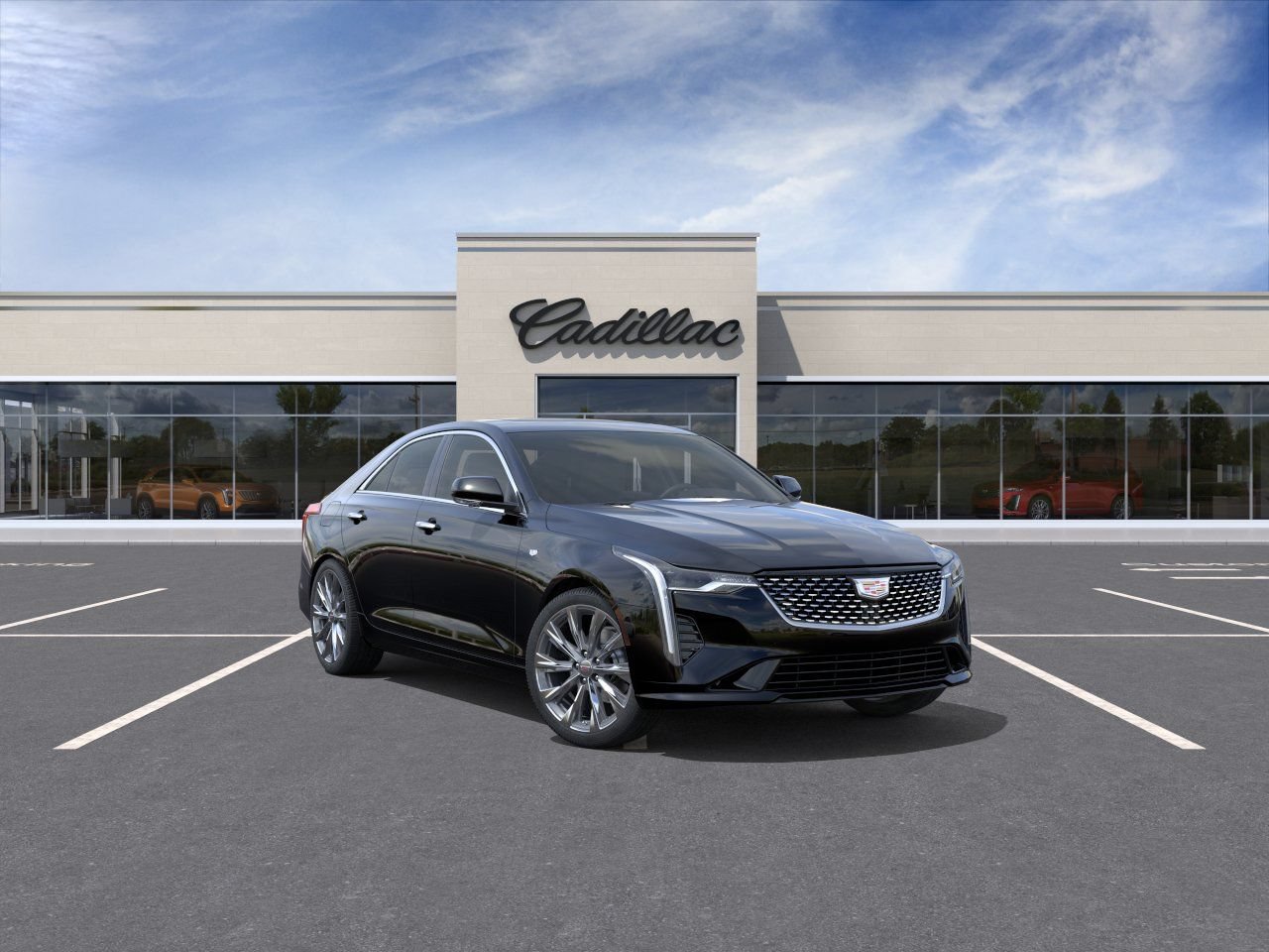 New 2026 Cadillac CT4 Luxury w/ LPO, Exterior Accent Package AWD/4WD image 1