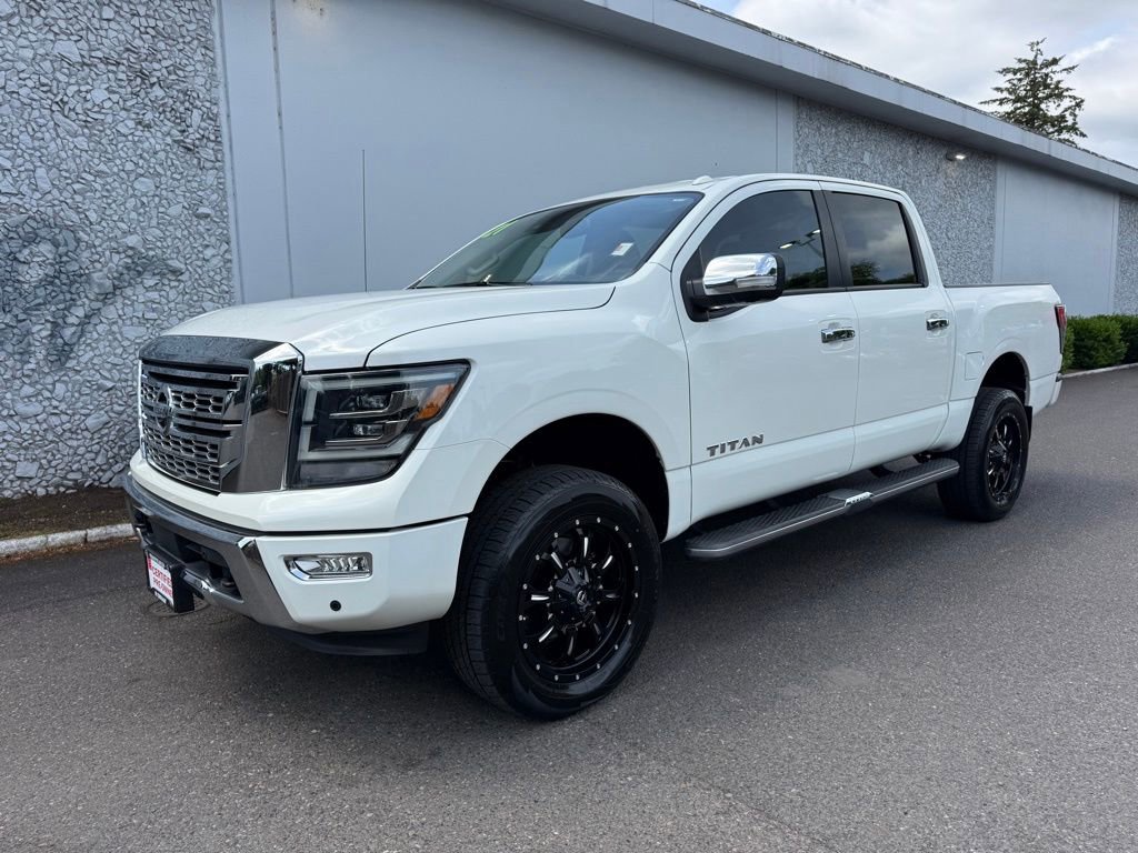 Used 2021 Nissan Titan SL AWD/4WD image 1