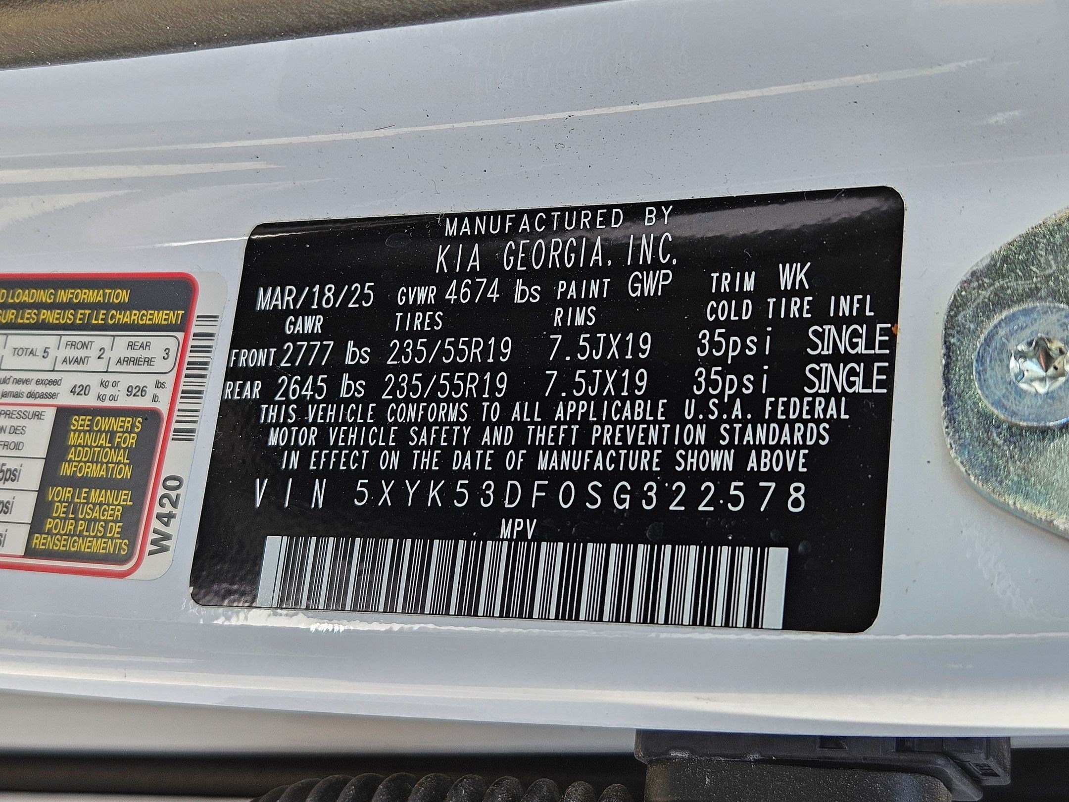 Used 2025 Kia Sportage SX FWD image 34