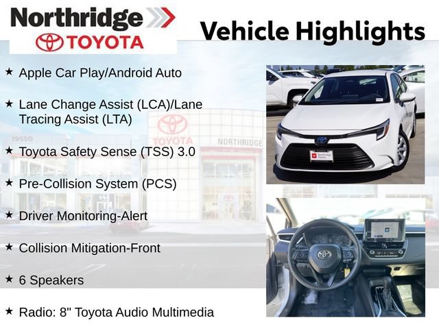 Used 2024 Toyota Corolla LE FWD image 2