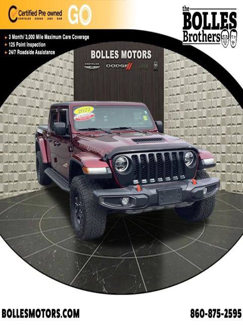 Certified 2022 Jeep Gladiator Mojave w/ LED Lighting Group AWD/4WD image 1