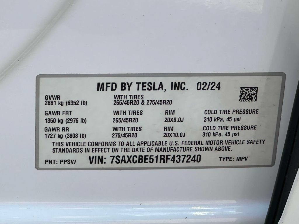 Used 2024 Tesla Model X AWD/4WD image 17