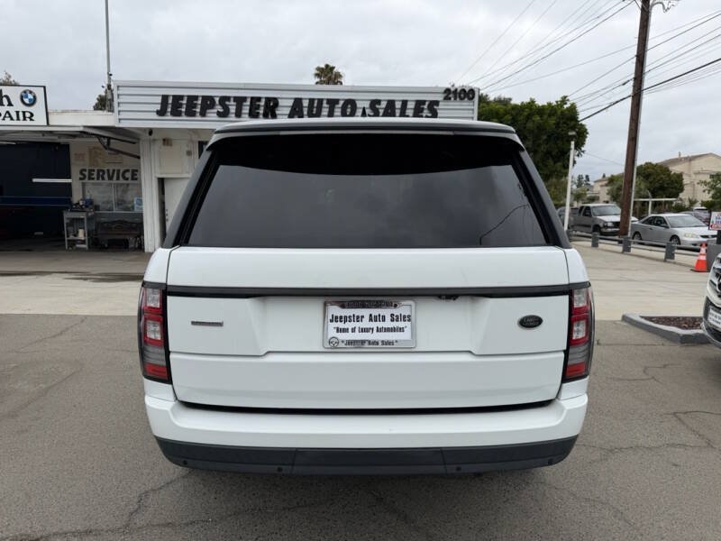Used 2017 Land Rover Range Rover Supercharged AWD/4WD image 6