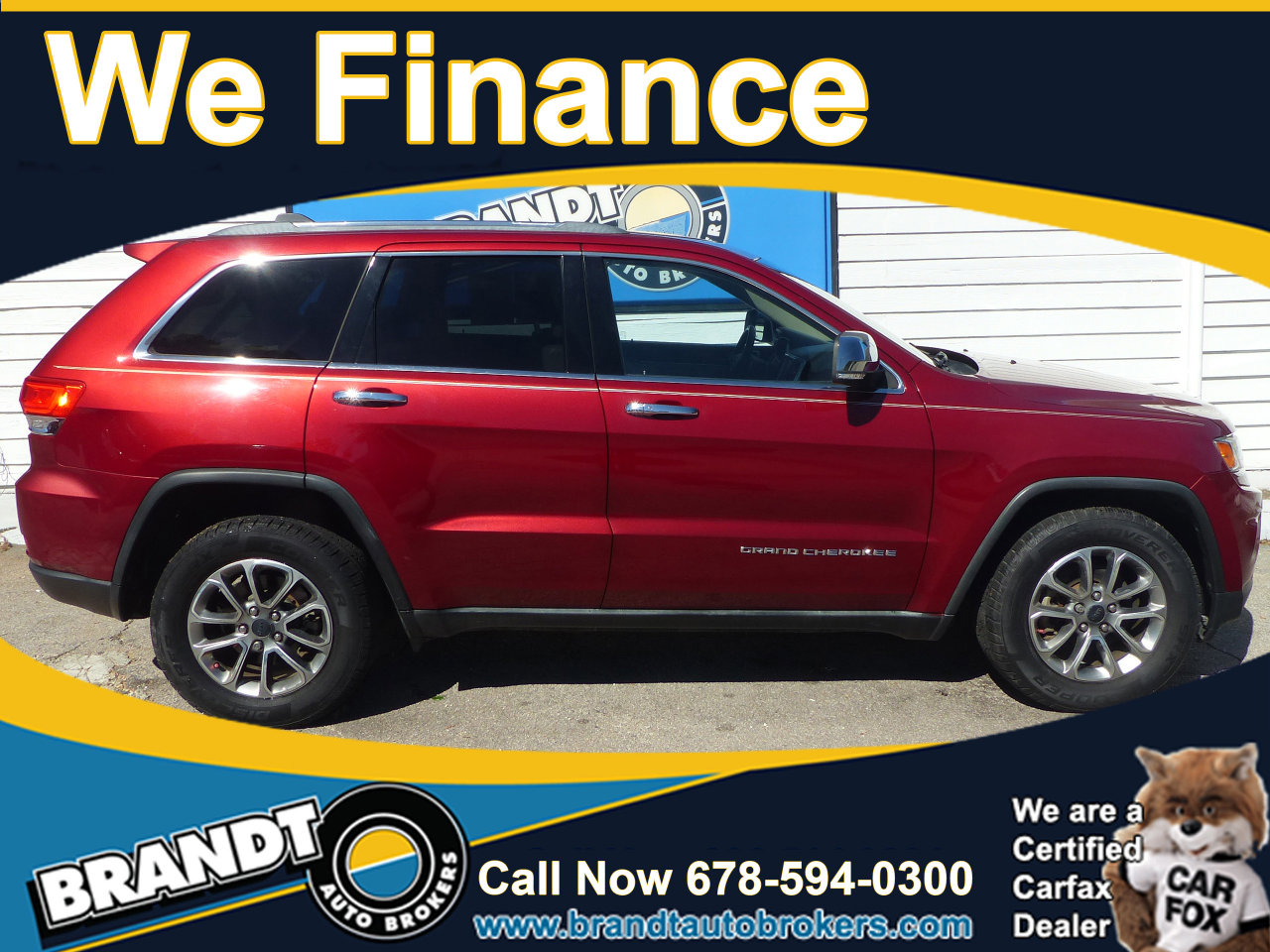Used 2014 Jeep Grand Cherokee Limited w/ Trailer Tow Group IV image 1