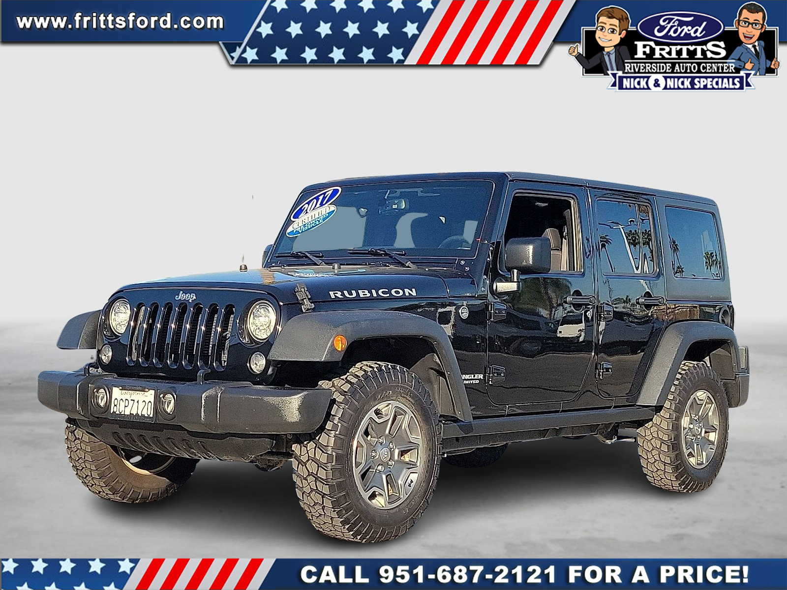 Used 2017 Jeep Wrangler Unlimited Rubicon w/ Connectivity Group AWD/4WD image 1