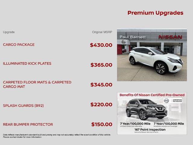 Certified 2023 Nissan Murano SL w/ Cargo Package FWD image 9