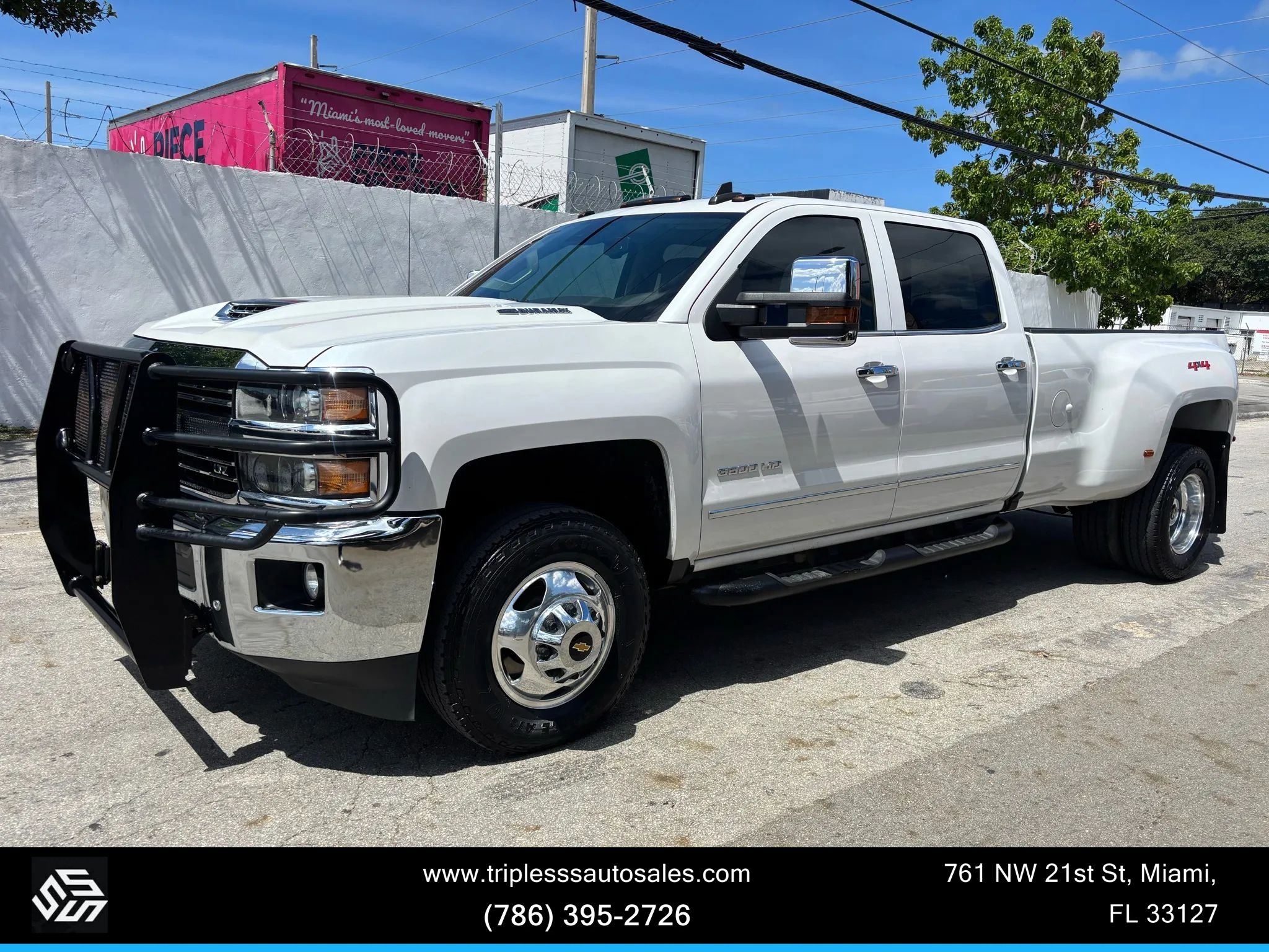 Used 2019 Chevrolet Silverado 3500 LTZ w/ Duramax Plus Package AWD/4WD image 1