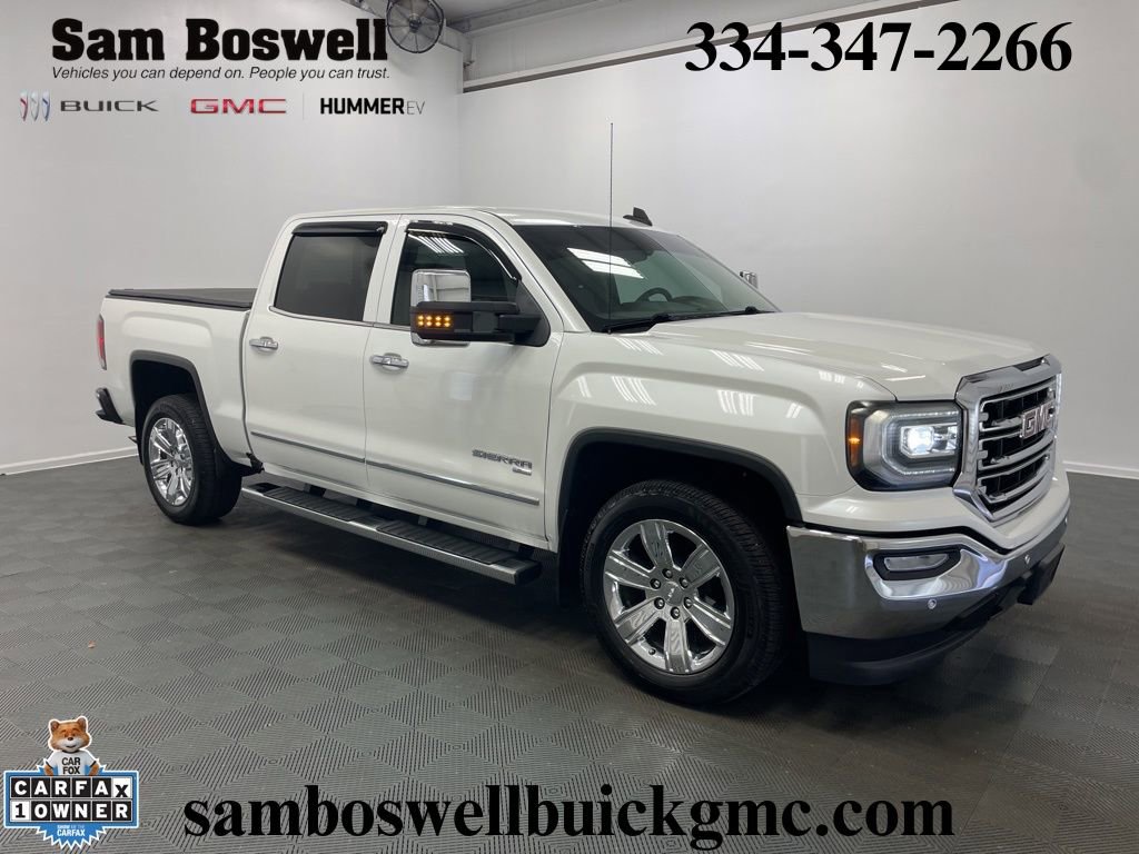 Used 2018 GMC Sierra 1500 SLT w/ Enhanced Driver Alert Package RWD image 2