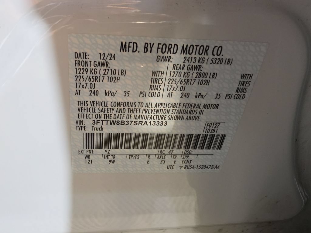 Used 2025 Ford Maverick XL w/ Equipment Group 101A AWD/4WD image 24