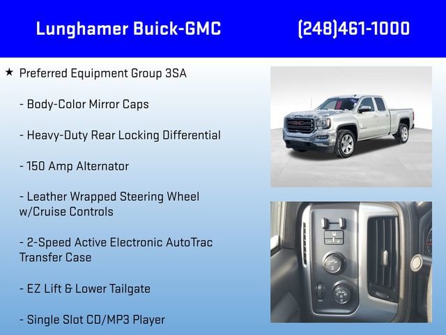 Certified 2018 GMC Sierra 1500 SLE w/ SLE Value Package image 18