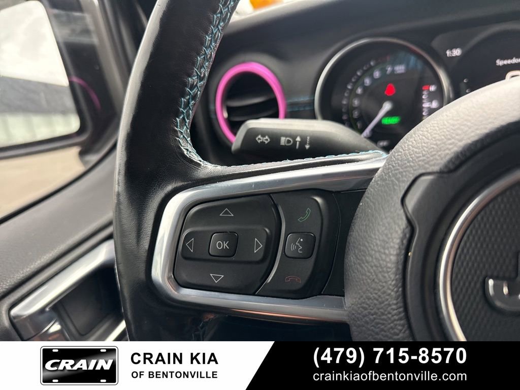 Used 2021 Jeep Wrangler Unlimited Rubicon 4xe w/ Steel Bumper Group image 29