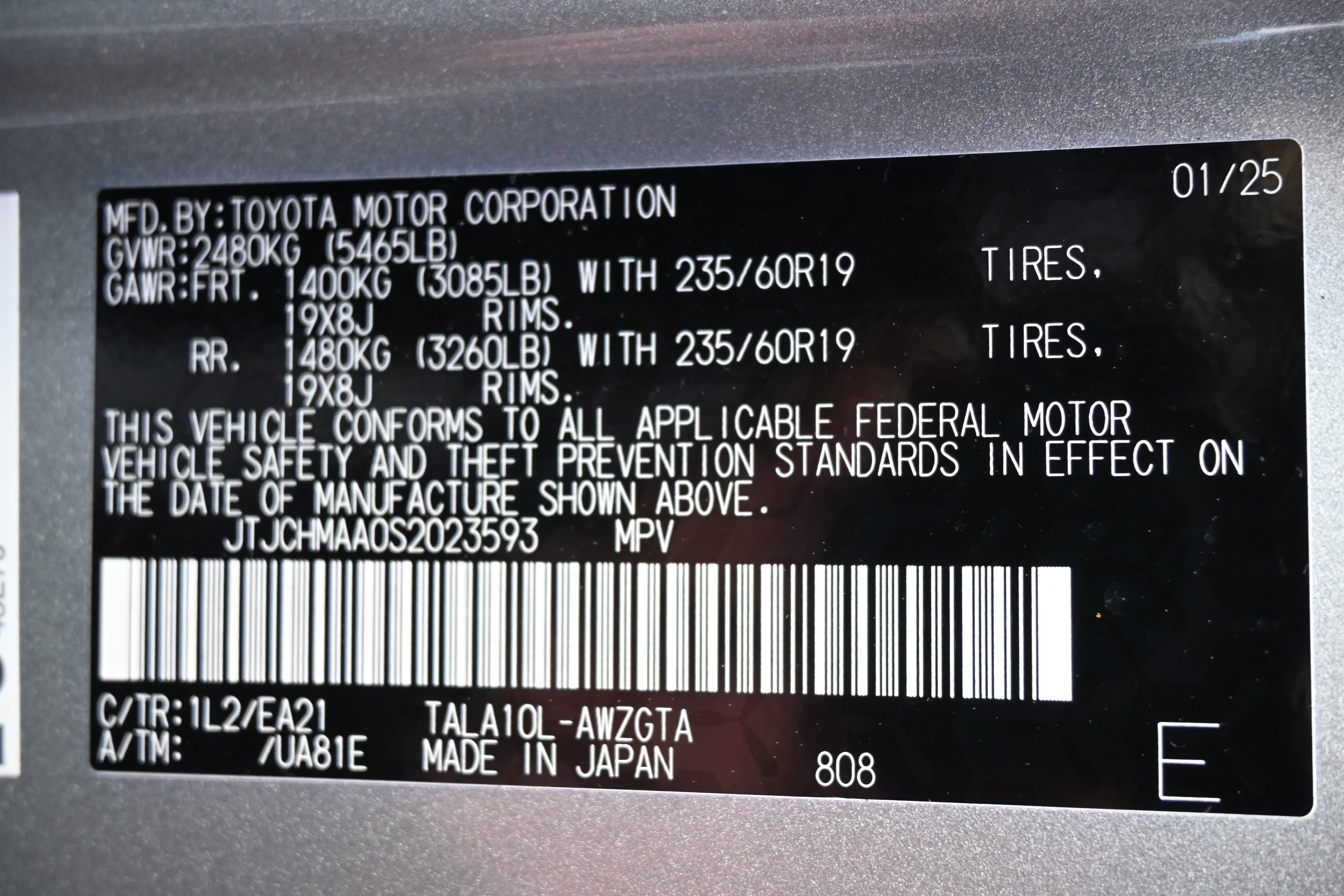 Used 2025 Lexus RX 350 Premium w/ Accessory Package (Z1) image 36