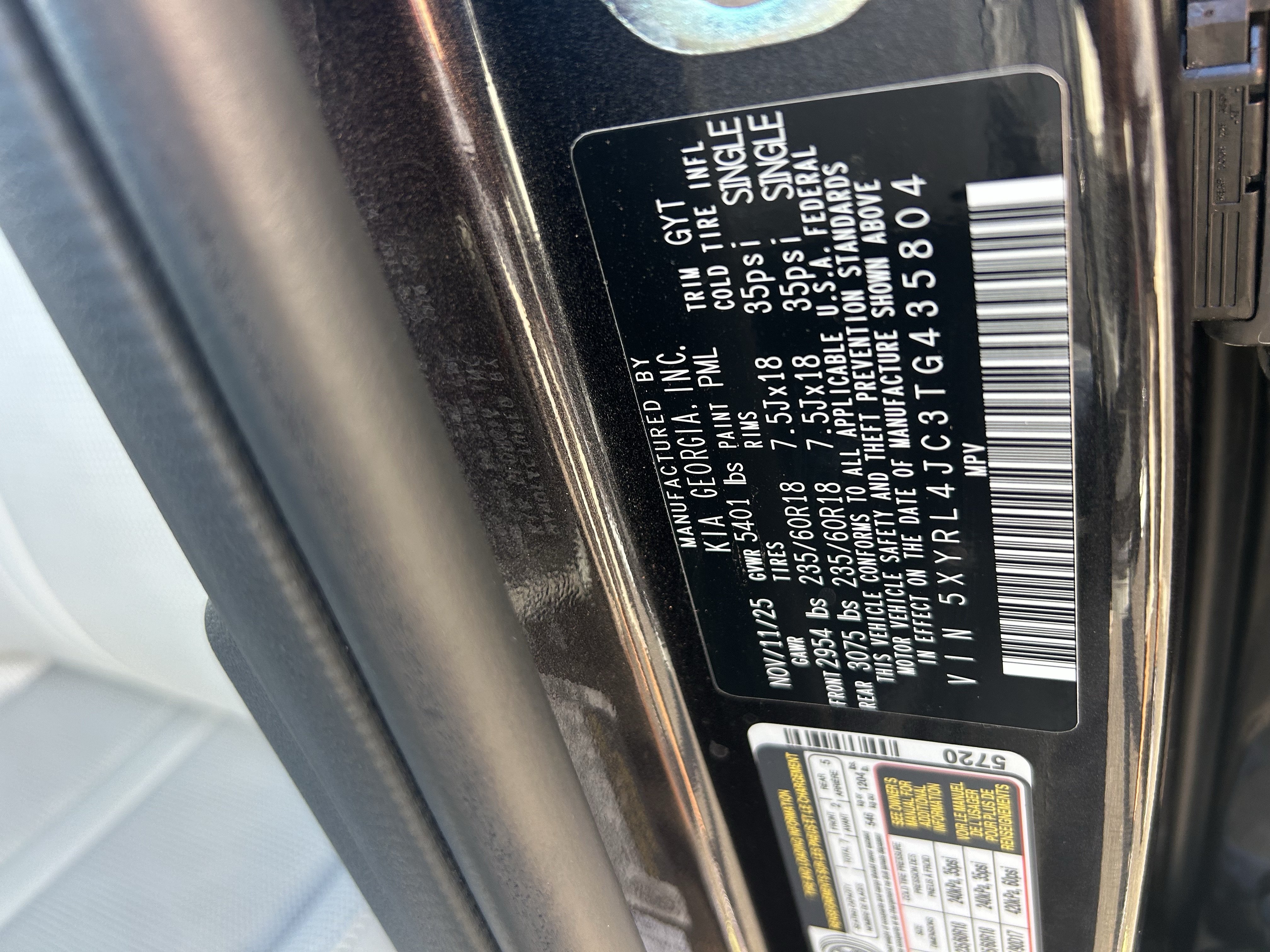 Certified 2026 Kia Sorento S FWD image 34