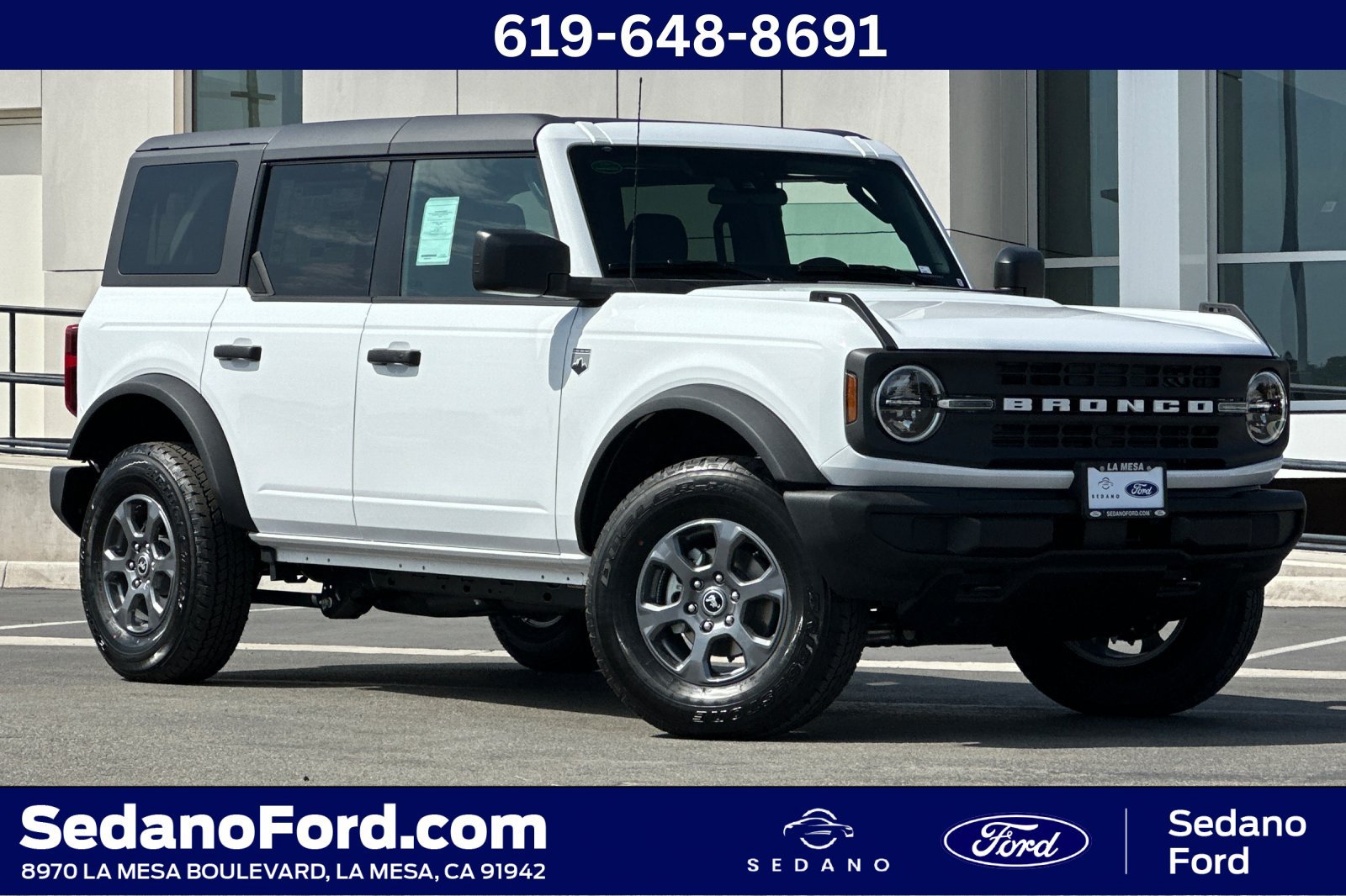 New 2026 Ford Bronco Big Bend AWD/4WD image 1