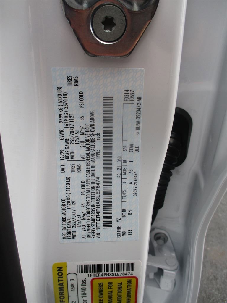 New 2025 Ford Ranger XL w/ Trailer Tow Package image 18