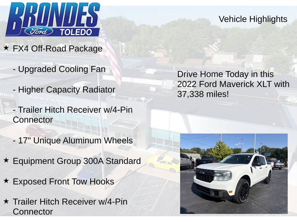 Used 2022 Ford Maverick XLT w/ Equipment Group 300A Standard AWD/4WD image 12